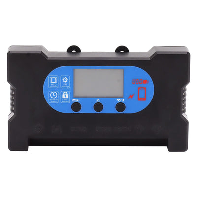 Solar Control Dual USB Type C DC Fast Charging Solar Charge Discharge Controller Solar Panel Controller 200A