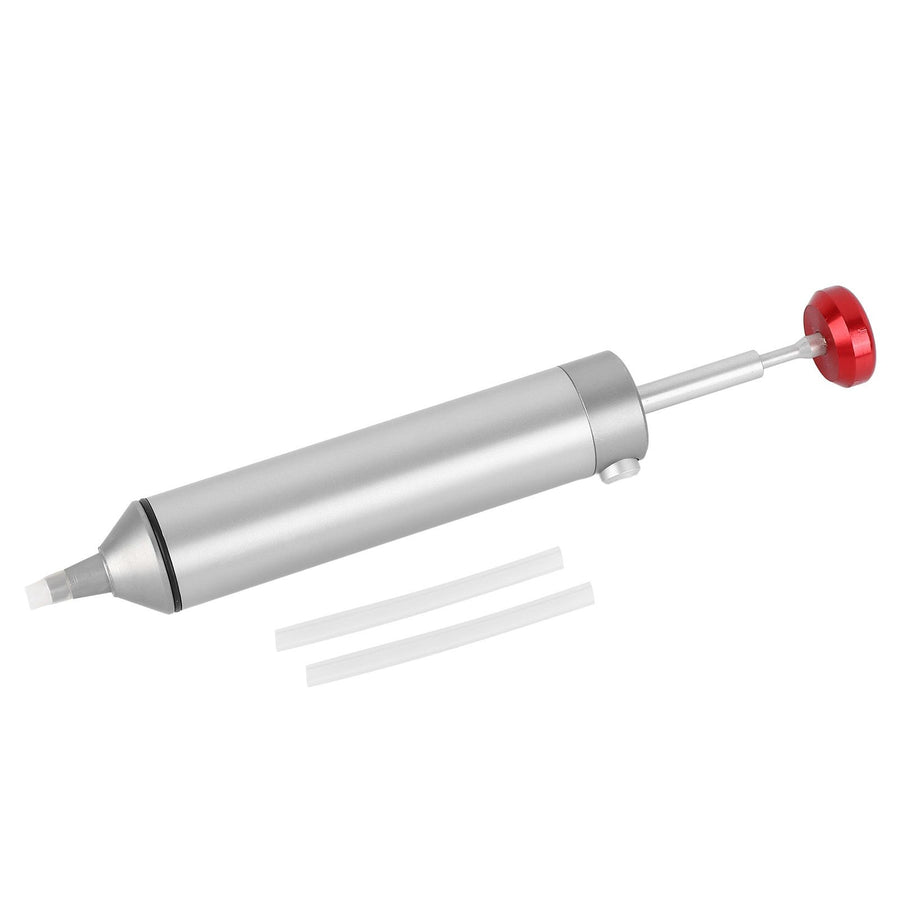 Solder Sucker Desoldering Vacuum Pump Aluminum Alloy Strong Suction Portable Solder Removal Tool for DIY Enthusiast