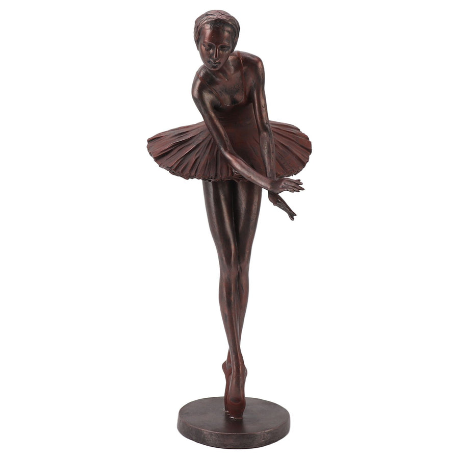Ballet Dancer Statue Exquisite Resin Ballet Dancer Figurines for Desk Bookshelf Dinning Table Decoration