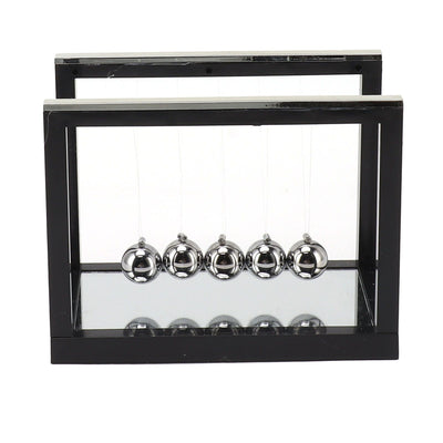 Newton Cradle Balance Balls Stainless Steel Balance Balls Bottom Mirror Stress Reliefswing Balls Desktop Decoration Toy