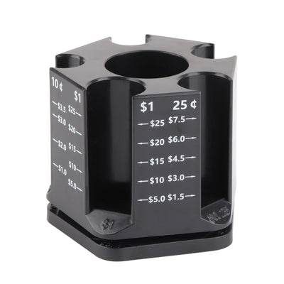 Coin Counter Coin Sorter with Pen Holder Rotatable Piggy Bank Desktop Coin Organizer for for Adults Kids Home and Office Use