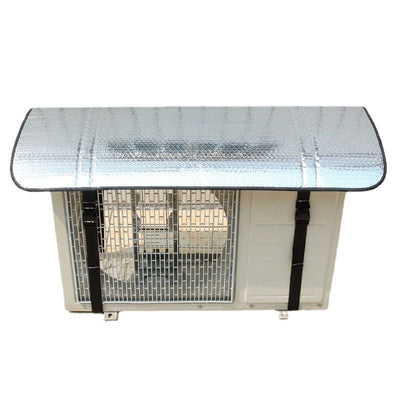 Air Conditioner Outdoor Unit Top Cover Dust Prevention Rainproof Windproof Outdoor AC Cover for 85x40cm/33.5x15.7in