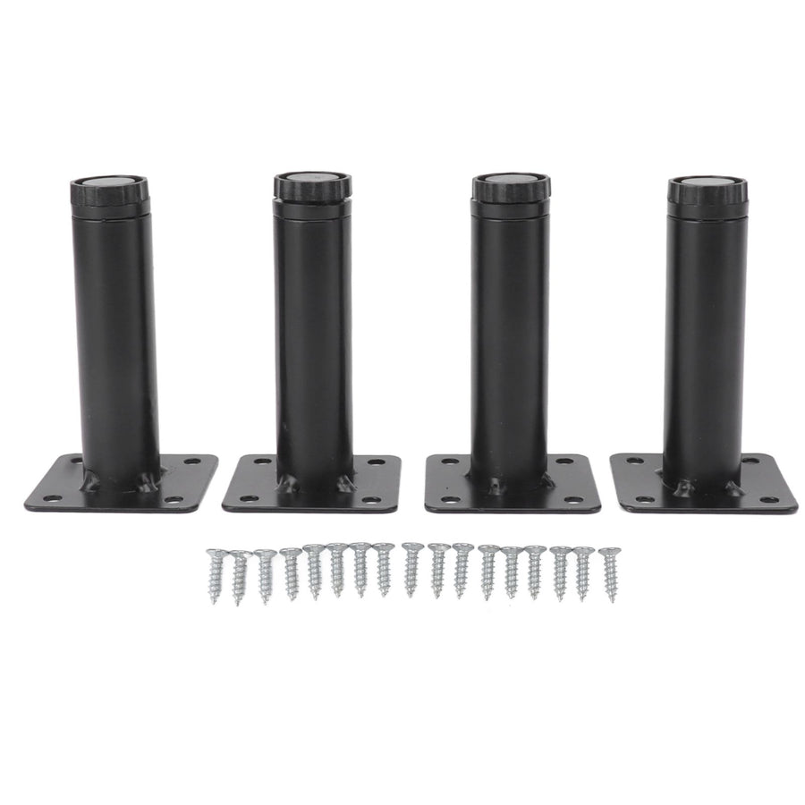 Furniture Legs Adjustable Iron Cabinet Legs Metal Round Sofa Support Foot Adjustable Feet for Kitchen Table