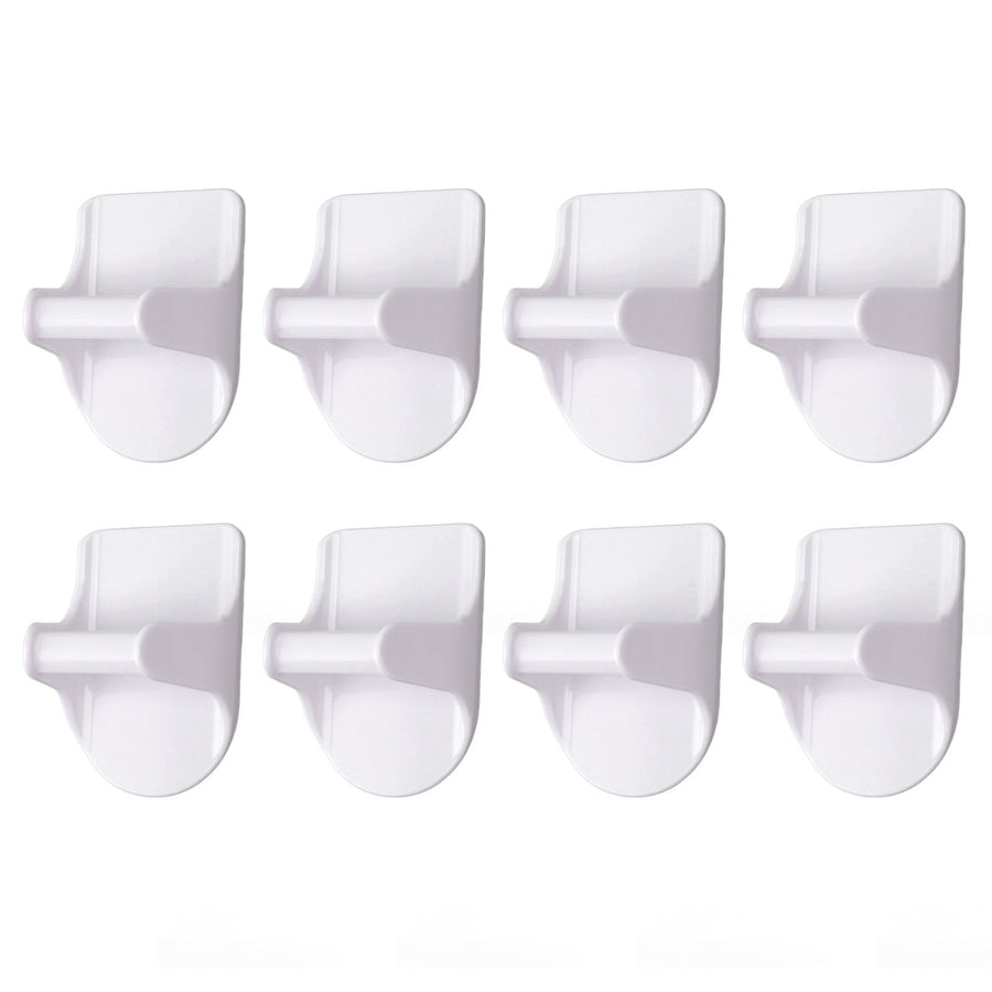 8 PCS Spray Bottle Holder ABS Save Space Strong Adhesive Spray Bottle Hanger for Home Cabinets