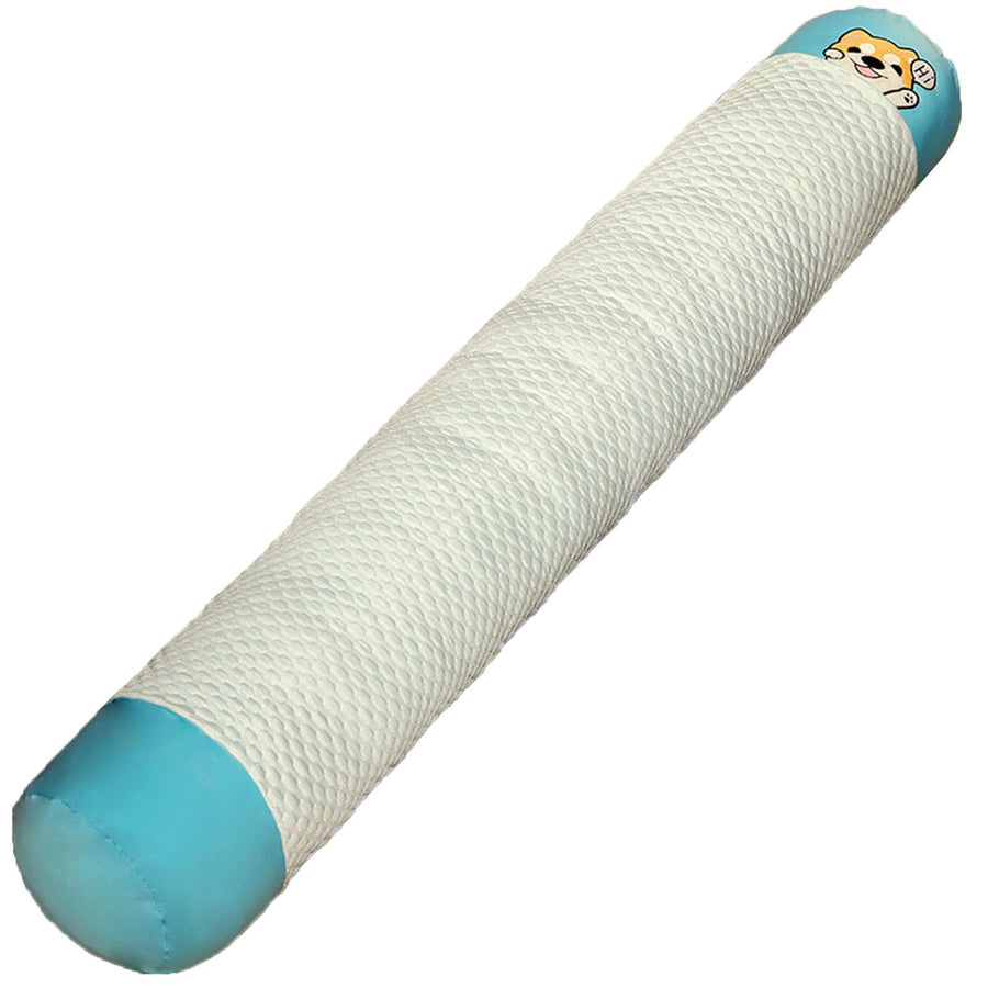 Cute Body Pillow Removable Washable Breathable Plush Soft Long Bed Pillow for Summer Sleeping Dog 100cm / 39.4in