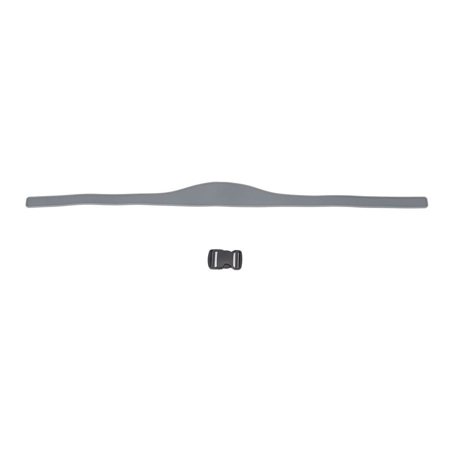 DIY Hair Trimming Template Haircut Band Breathable Curved Degion Silicone Home Hair Trimming Guide for Boys Men Grey
