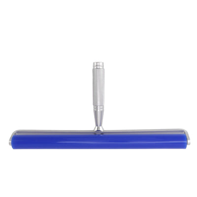 Silicone Screen Film Roller Blue Iron Bearing Anti Static High Resilience Silicone Manual Roller for Screen 12in