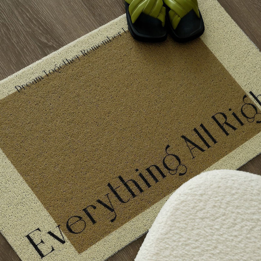 Entry Doormat Durable PVC Loop Mesh Repels Water Anti Slip Croppable Shoe Scraper Outdoor Indoor Mats Color Patches
