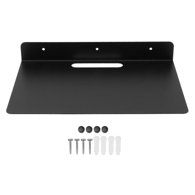 Floating AV Shelf Thickened Rust Proof Metal Wall Mounted Rack for Projector Set Top Box Router Camera