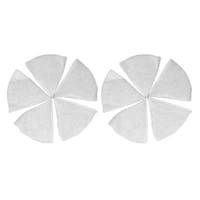 10 PCS Conical Exhaust Valve Filter Cotton Conical Air Vent Valve Filter Sheet for Zehnder for Helios for Maico Ventilation System