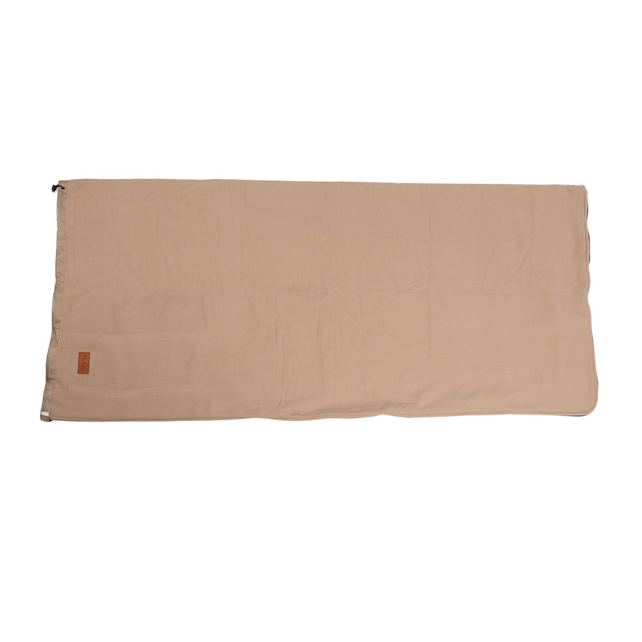Sleeping Bag Liner Super Thick Fleece Soft Sleeping Bag Liner Blanket for Camping Travel Backpacking Earthy Yellow