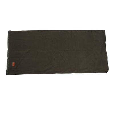 Sleeping Bag Liner Super Thick Fleece Soft Sleeping Bag Liner Blanket for Camping Travel Backpacking OD Green