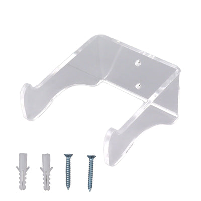 Guitar Wall Mount Hanger Multipurpose Transparent Acrylic Guitar Hook for Guitar Violin Erhu Ukulele
