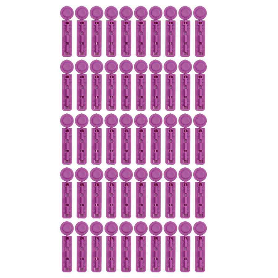 50PCS Diabetic Lancets for Blood Testing Glucose Testing Fits Most Lancing Devices Safe Single Use Blood Sugar Lancets