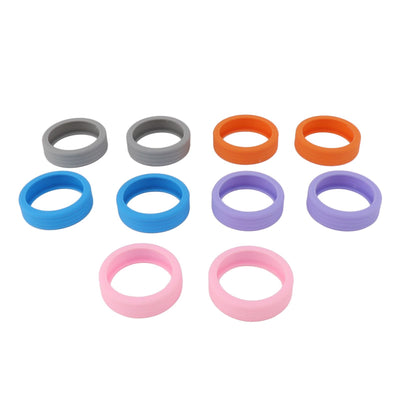 Luggage Wheels Cover Silicone Noise Reduction Shock Absorb Colorful Soft Suitcase Wheels Protective Cover