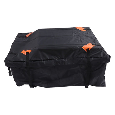 Car Rooftop Cargo Carrier Bag 425L Oxford Cloth Waterproof Universal Car Roof Luggage Storage Bag for Outdoor Camping Travel 600D