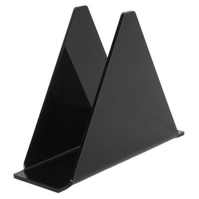 Napkin Holders for Tables Acrylic Farmhouse Napkins Holder Upright Vertical Dining Table Napkin Dispenser for Kitchen Black