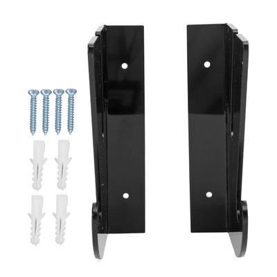 2 Pcs Acrylic Skateboard Rack Wall Mount Skateboard Storage Rack Load Bearing Skateboard Hanger with Hooks
