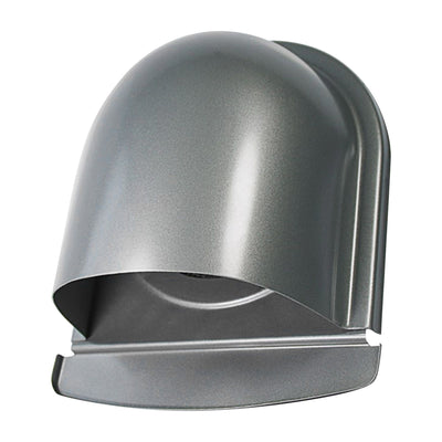304 Stainless Steel Exhaust Hood Weatherproof Round Ventilation Grill Range Hood Exhaust Pipe Cover 100mm U Shaped