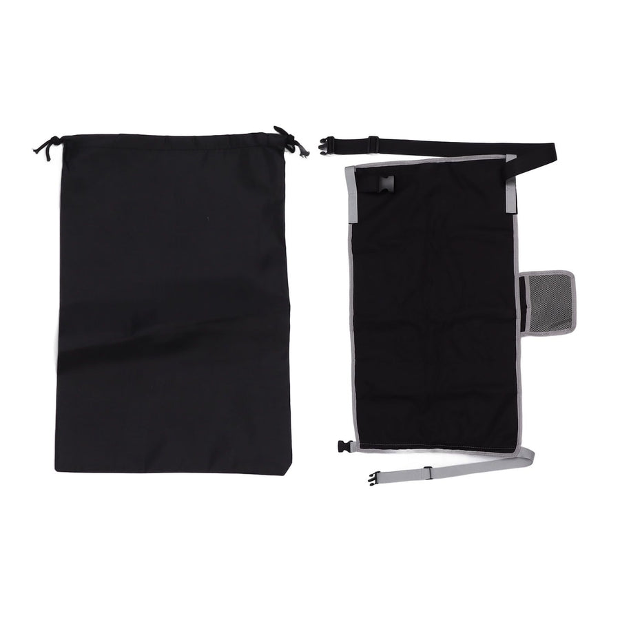 Airplane Seat Extender Portable Travel Foot Rest Airplane Must Haves for Toddlers Kids to Lie Down On Plane Black
