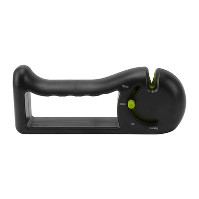 Knife Sharpener 4 Stage Adjustable Handheld Manual Knife Sharpeners for Kitchen Knives Green