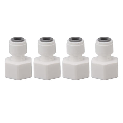 4Pcs Plastic Draft Beer Barrel Dispenser Adapter Beer Machine Maker Dispenser Adapter DN65