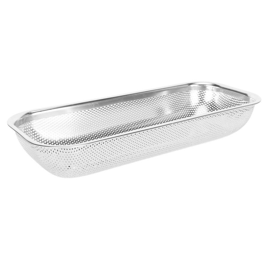 Stainless Steel Utensil Drying Rack Multifunctional Cutlery Drain Basket for Chopsticks Knives Spoons Hole Type