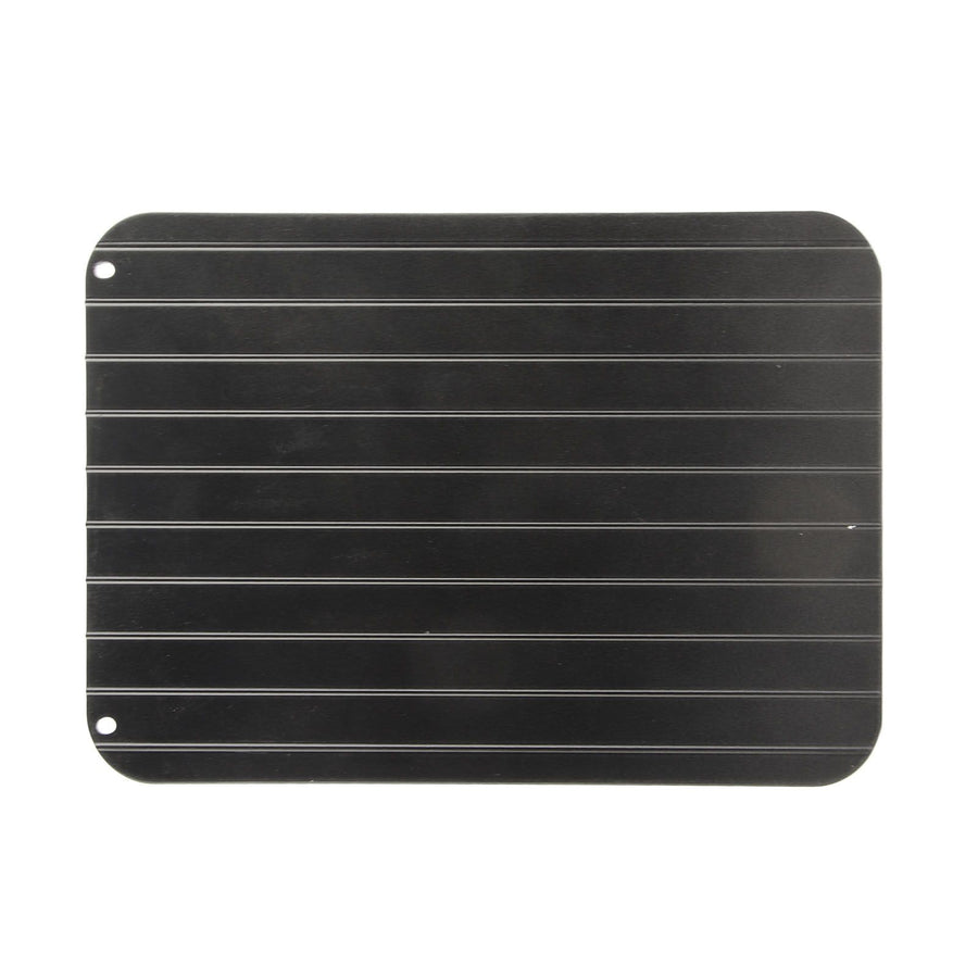 Quick Defrosting Tray Non Stick Coating Rugged Highly Efficient Defrosting Plate for Kitchen Home S:23x16.5x0.3cm/9.1x6.5x0.1in