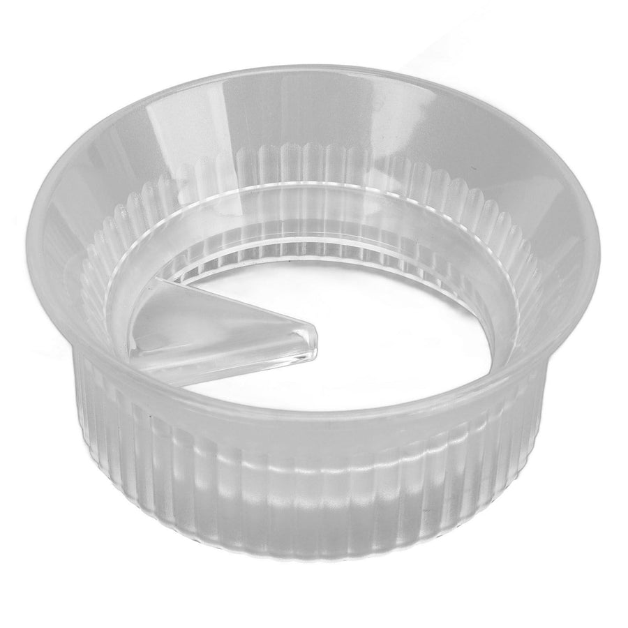 Moka Coffee Distributor Splash Proof Dosing Funnel Coffee Dosing Ring for Single And Dual Valve Moka Pot Transparent For Six 300ml