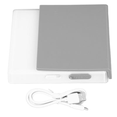 Digital Coffee Scale with Timer 3 Modes High Accuracy 900mAh Type C Charging Touch Control Mini Smart Kitchen Scale white