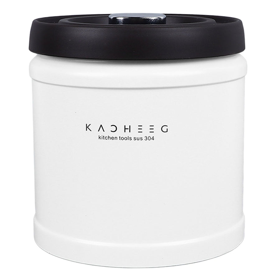 Tea Coffee Canister Stainless Steel Airtight Coffee Container for Grounds Coffee Beans Flour Cereal Sugar 1600ml Capacity