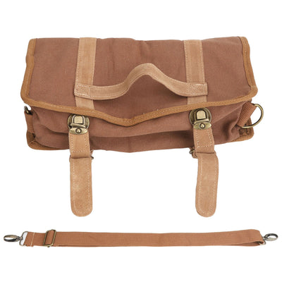 Bartender Tool Bag Bar Kit Bag Waterproof Canvas Multiple Compartments Portable Bartender Roll Up Bag with Shoulder Strap Coffee