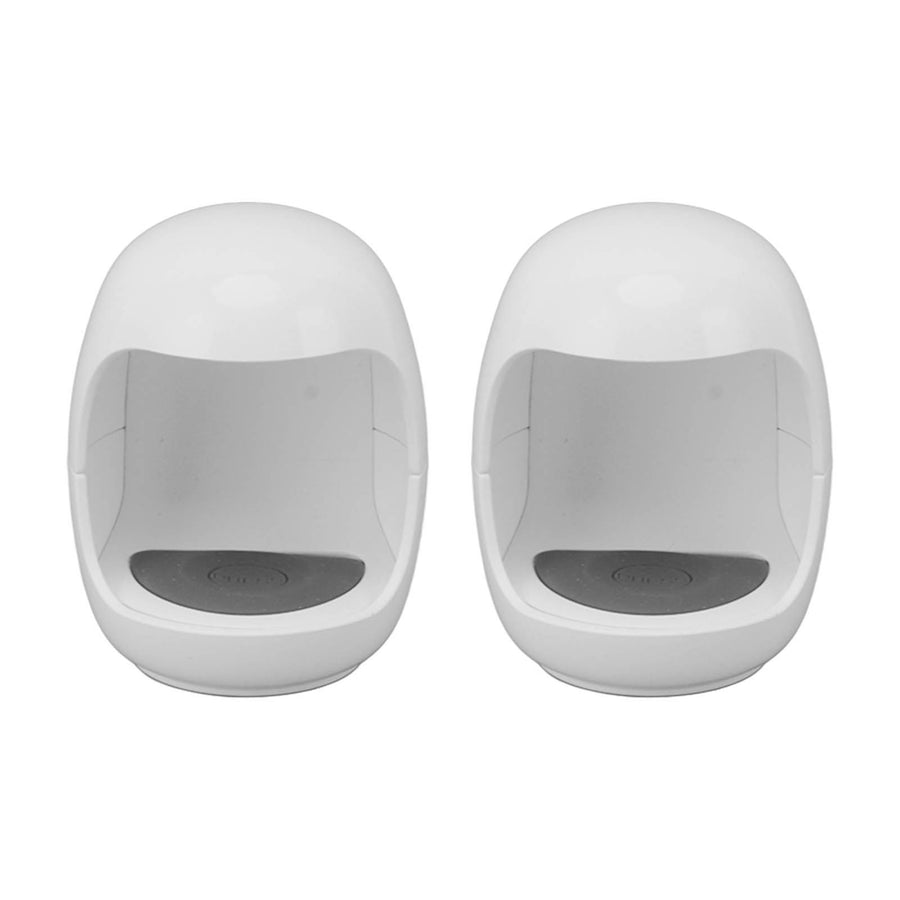 2Pcs Mini LED Nail Lamp Cute Mini Eggshell Quick Drying Portable UV Gel Nail Lamp for Home Nail Salon