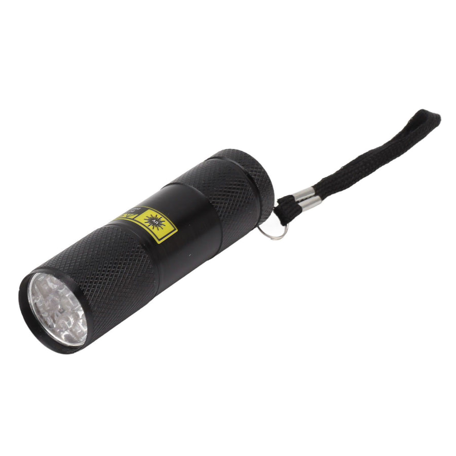 Small UV Flashlight 9 Led 395nm Purple Light Flashlight Mini Pet Urine Detector Light for Dog Cat Dry Stains Resin Curing