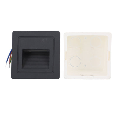 LED Step Light Decorative Energy Saving Warm Light 3000K Waterproof Step Light for Outdoor Indoor 110‑240V