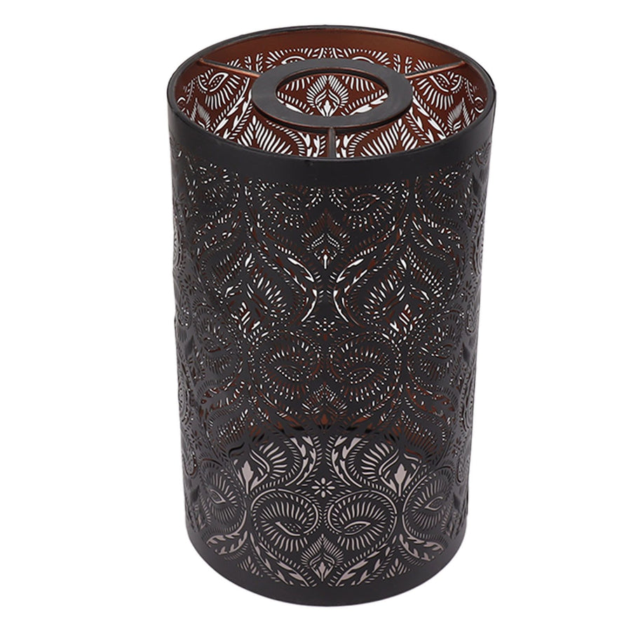 Wrought Iron Lamp Shade Iron Detachable Hollow Carved Modern Lampshade for E27 E26 Lamp Bulbs