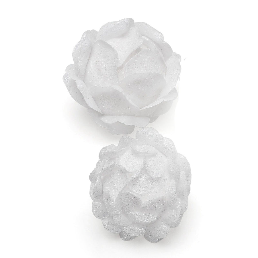 Foam Ball Snow White Christmas Ball Pendant Christmas Tree Decoration Pendant