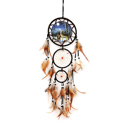 Vintage Indian Handmade Dreamcatcher Hanging Decoration Bedroom Living Room Decoration Handcraft