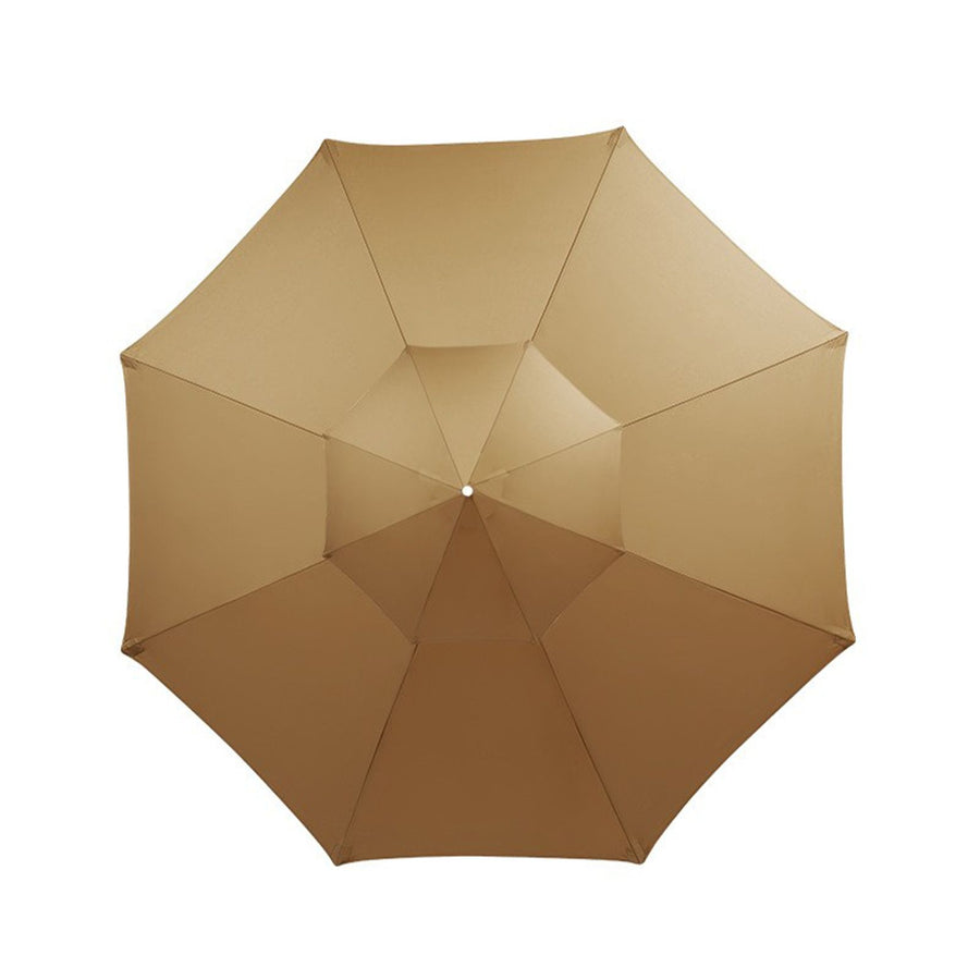 3m Double Top Sunshade Umbrella Cloth Replace Outdoor Courtyard Garden Umbrella Surface Replace Rainproof Sunshade Cloth