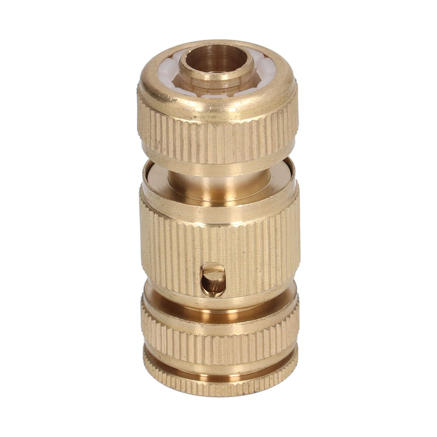 Garden Hose Quick Connect 1/2 Inch Brass Material Removable Wide Range of Applications Durable Hose Connectors