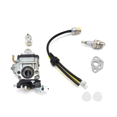 Carburetor Kit Spark Plug Oil Tube Assembly for Poulanpro 46cc Pr46bt Poulan Pro Blower Kit 967086901