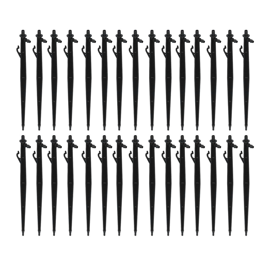 30PCS Micro Sprinkler Bracket Plastic Ground Insertion Rod Irrigation Drip Support Stake for Gardening