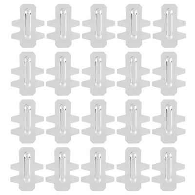 20Pcs Stainless Steel Rabbit Cage Door Hook Card Accessory Cage Hardware Breeding Equipment