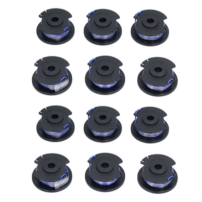 12Pcs Line Spool Replacement Trimmer Accessory Fit for Ryobi One+ AC14RL3A 18/24/40V
