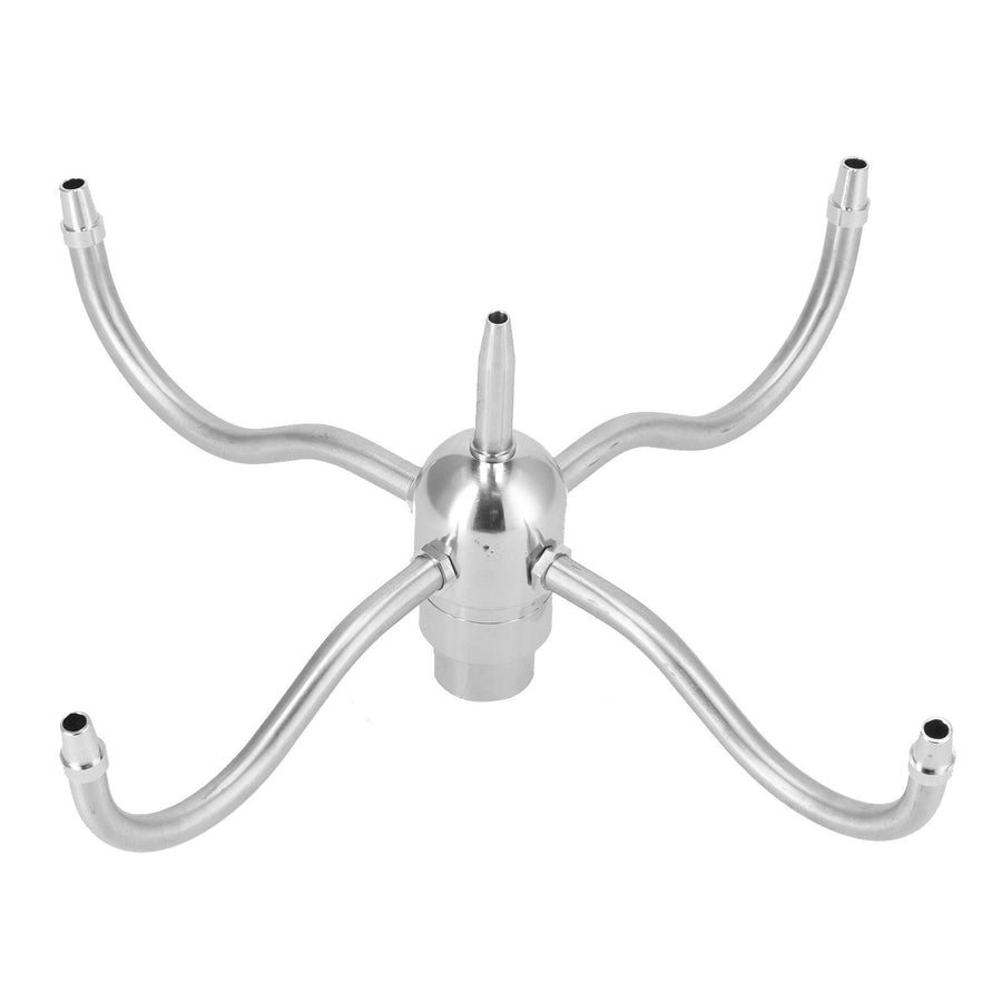 DN25 G1 Female Thread Waterscape Rotating Nozzle Stainless Steel 4 Arm Sprinkler Rotating Fountain Sprinkler