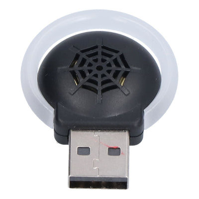 Ultrasonic Pest Repeller USB 3 Levels Intelligent Frequency Conversion Environmental Protection Mouse RepellerBlack