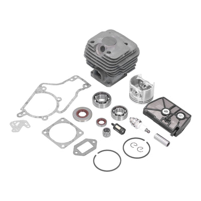 52mm Cylinder Piston Fuel Filter Spark Plug Bearing Paper Gasket Set Fit for STIHL MS038 380 Chain Saw