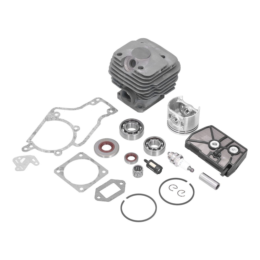 52mm Cylinder Piston Fuel Filter Spark Plug Bearing Paper Gasket Set Fit for STIHL MS038 380 Chain Saw