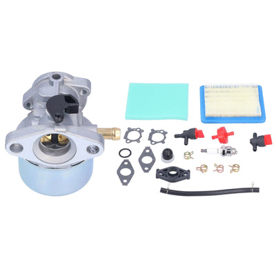 Carburetor Air Filter Fuel Pipe Spark Plug Set for 694202 693909 692648 499617 498170 497586 498254 497314 497347 497410