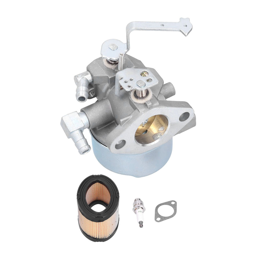 640152 Carburetor with 33268 Air Filter Spark Plug Fit for Tecumseh 640152A 640023 640051 640140 HM80 HM90 HM100